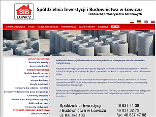 Prefabrykaty betonowe od firmy Łowicz